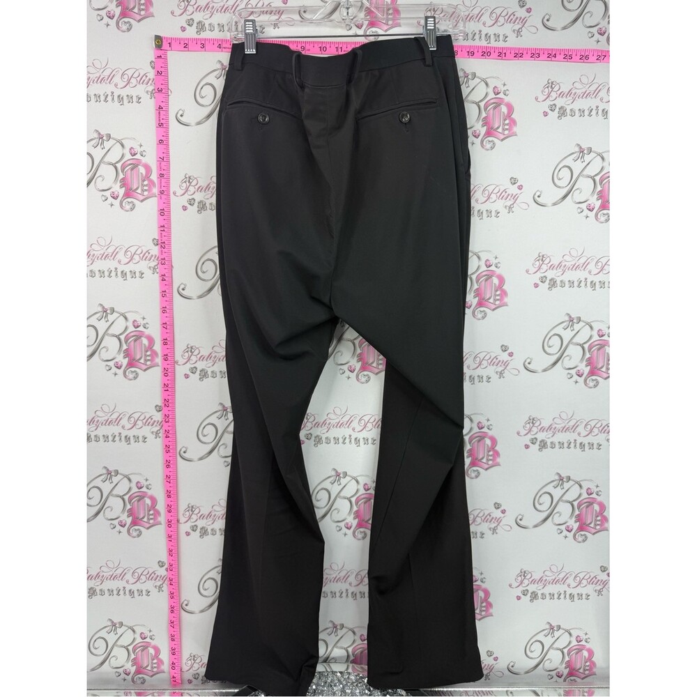 Tommy Hilfiger pants dress pants Black Pleated Dress Pants - Picture 2 of 14